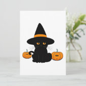 ハロウィン かわいい カートゥーン フレンズ, 黒の子猫 シーズンカード (スタンド正面)