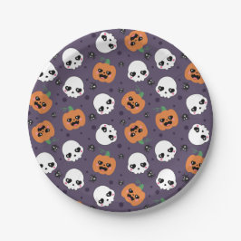 ハロウィン かわいい パターン ペーパープレート