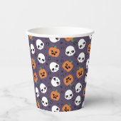 ハロウィン かわいい パターン 紙コップ (正面)