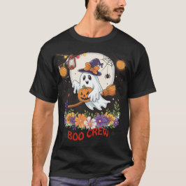 ハロウィン かわいい マジックグローブの幽霊 クラシック Tシャツ
