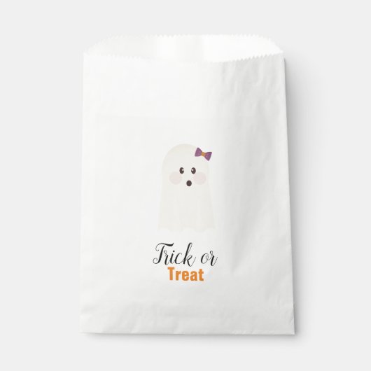 ハロウィン かわいい ヴィンテージ 幽霊 フェイバーバッグ (正面)