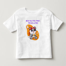ハロウィン かわいい 海賊 パンダ ボバティー トドラーTシャツ
