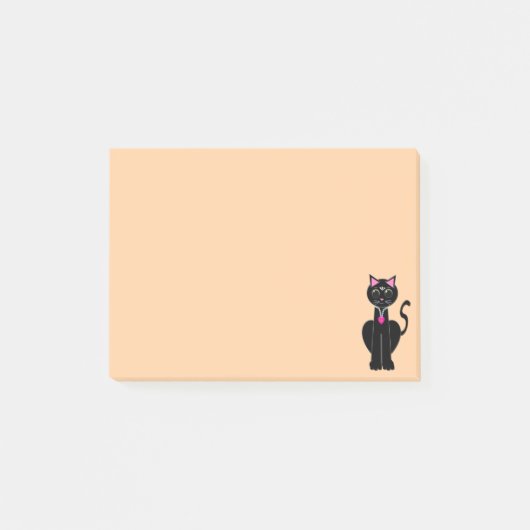 ハロウィン かわいい 猫 ポストイット (正面)