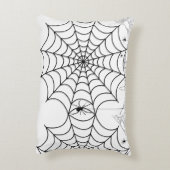 ハロウィン くも クモの巣 アクセントクッション (裏面(縦))