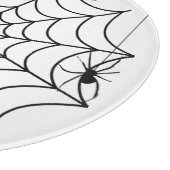 ハロウィン くも クモの巣 カッティングボード (角)