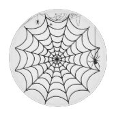 ハロウィン くも クモの巣 カッティングボード (正面)
