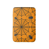 ハロウィン くも クモの巣 バスマット (正面縦)