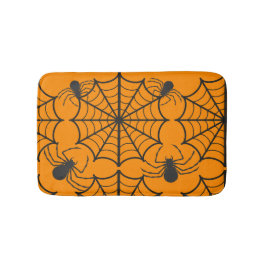 ハロウィン くも クモの巣 バスマット