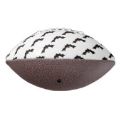 ハロウィン，こうもりのパターン，トリックまたは治療，ブー アメリカンフットボール (回転270)