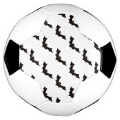 ハロウィン，こうもりのパターン，トリックまたは治療，ブー サッカーボール (回転)