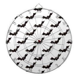 ハロウィン，こうもりのパターン，トリックまたは治療，ブー ダーツボード