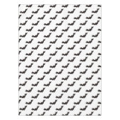 ハロウィン，こうもりのパターン，トリックまたは治療，ブー テーブルクロス (正面)