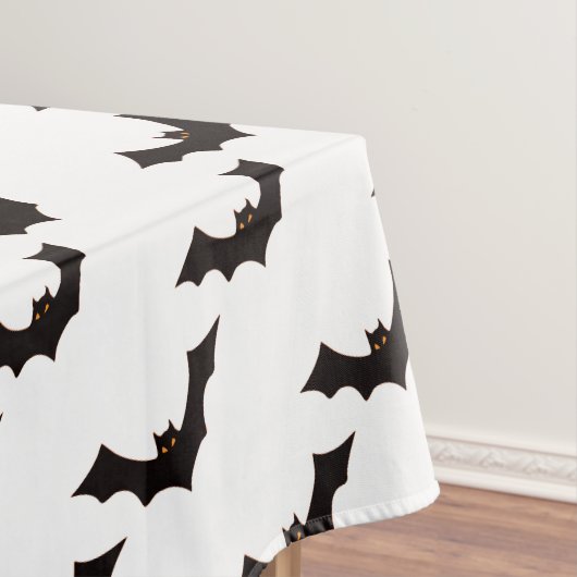 ハロウィン，こうもりのパターン，トリックまたは治療，ブー テーブルクロス (インサイチュ)