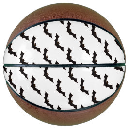 ハロウィン，こうもりのパターン，トリックまたは治療，ブー バスケットボール