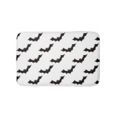ハロウィン，こうもりのパターン，トリックまたは治療，ブー バスマット (正面)