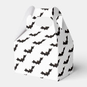 ハロウィン，こうもりのパターン，トリックまたは治療，ブー フェイバーボックス (正面サイド)