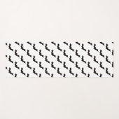 ハロウィン，こうもりのパターン，トリックまたは治療，ブー ヨガマット (正面(横))