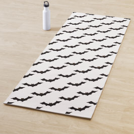 ハロウィン，こうもりのパターン，トリックまたは治療，ブー ヨガマット