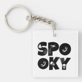 ハロウィン　ぞっとする キーホルダー (正面)