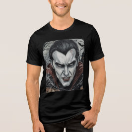 ハロウィン、のどかなヴァンパイア、パンプキンパッチ トライブレンドＴシャツ