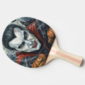 ハロウィン、のどが渇いたヴァンパイア 卓球ラケット (横)
