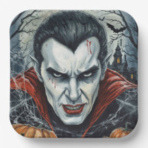 ハロウィン、のどが渇いたヴァンパイア、怖いスプーキー、ホラー