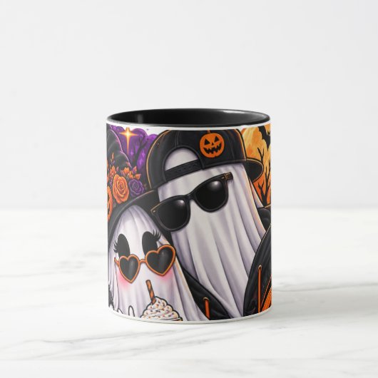 ハロウィン の マグカップ (中央)