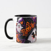 ハロウィン の マグカップ (左)