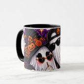 ハロウィン の マグカップ (正面左)