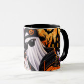 ハロウィン の マグカップ (正面右)