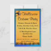 ハロウィン-はえ 招待状 (裏面)