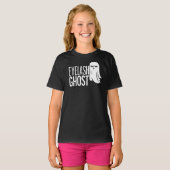 ハロウィン まつ毛のオバケ Tシャツ (正面フル)