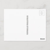 ハロウィン りんごを浮かべて取るゲーム ポストカード (裏面)