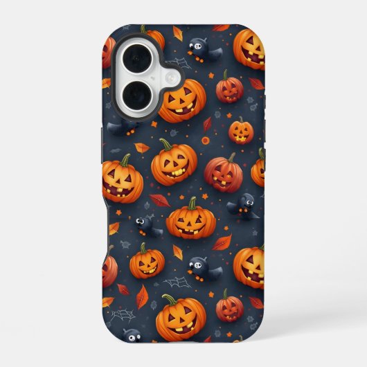 ハロウィン+アイフォーン16ケース iPhone 16ケース (裏面)