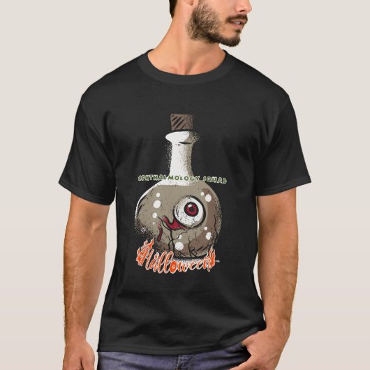 ハロウィン アイ 眼科Squad Tシャツ (正面)