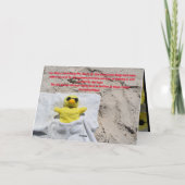 ハロウィン・アドベンチャー　グリーティングカード カード (裏面)