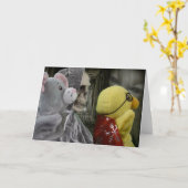 ハロウィン・アドベンチャー　グリーティングカード カード (黄色い花)