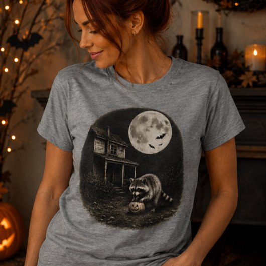 ハロウィン・アライグマ トライブレンドTシャツ