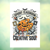 ハロウィン アート教師 スプーキー教室 ウィンドウサイン (シート3)