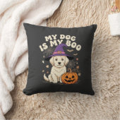 ハロウィン イヌ 私の犬は私の恋人 クッション (ブランケット)