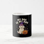 ハロウィン イヌ 私の犬は私の恋人 コーヒーマグカップ (中央)