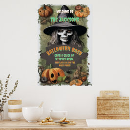 ハロウィン・ウィッチの怖いパーティー ポスター