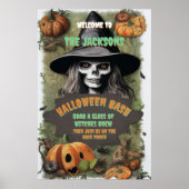 ハロウィン・ウィッチの怖いパーティー ポスター (正面)