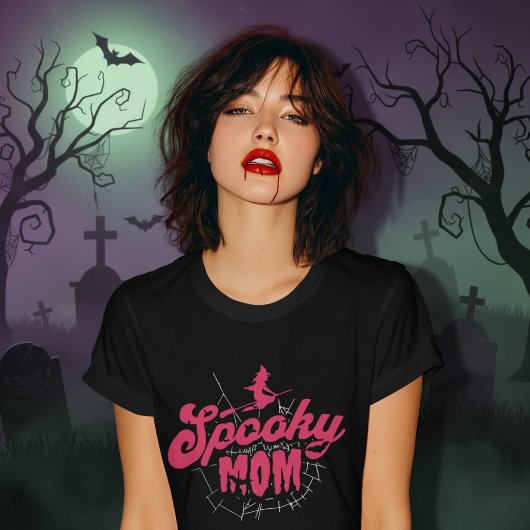 ハロウィン・ウィッチの母 Tシャツ