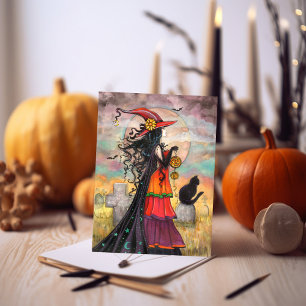 ハロウィン・ウィッチの芸術 カード