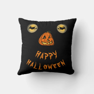 ハロウィン ウィッチーアイズ アンド パンプキンノーズ クッション