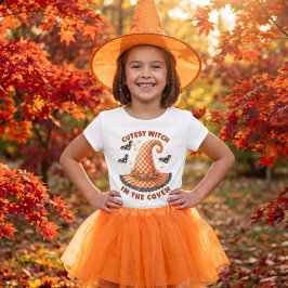 ハロウィン ウィッチ オレンジ ギンガム 魔法使い ハット Tシャツ