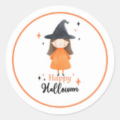 ハロウィン ウィッチ グッズ ステッカー (正面)