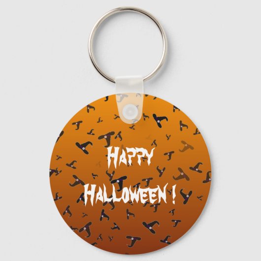 ハロウィン+ウィッチ+ハット キーホルダー (正面)