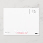 ハロウィン ウィッチ ヴァンパイア ポストカード (裏面)